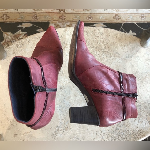 Dorking, Women’s 7.5 -38 Euro, Lightweight Leather Ankle Boots, Side Zip, GUC - Picture 15 of 16
